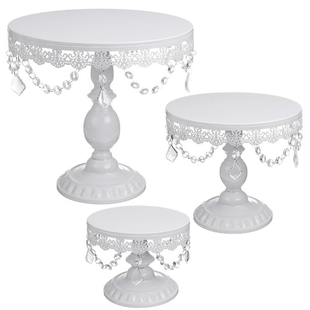 Cake Stand 28cm Stainless Steel Cake Stand Cake Plate Cupcake Stand